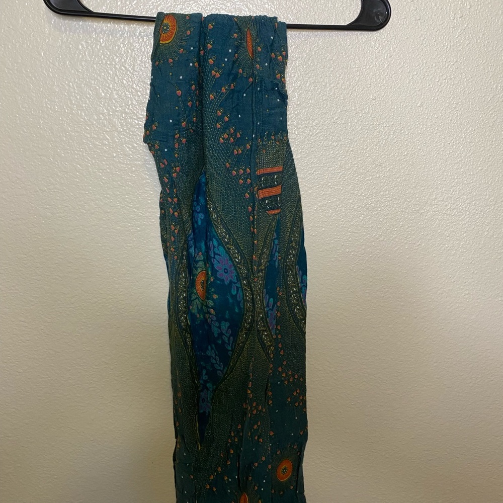 Cuffed flowy pants